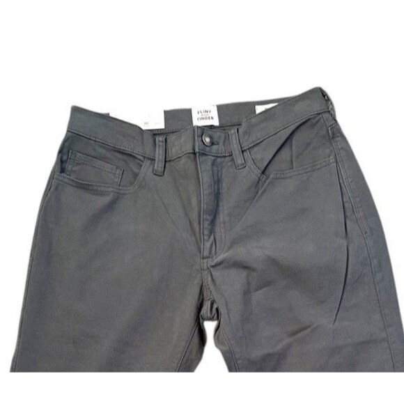 Flint and Tinder 365 Charcoal Slim Fit 5 Pocket Pants Men’s Size 29 x 30 - Picture 2 of 9
